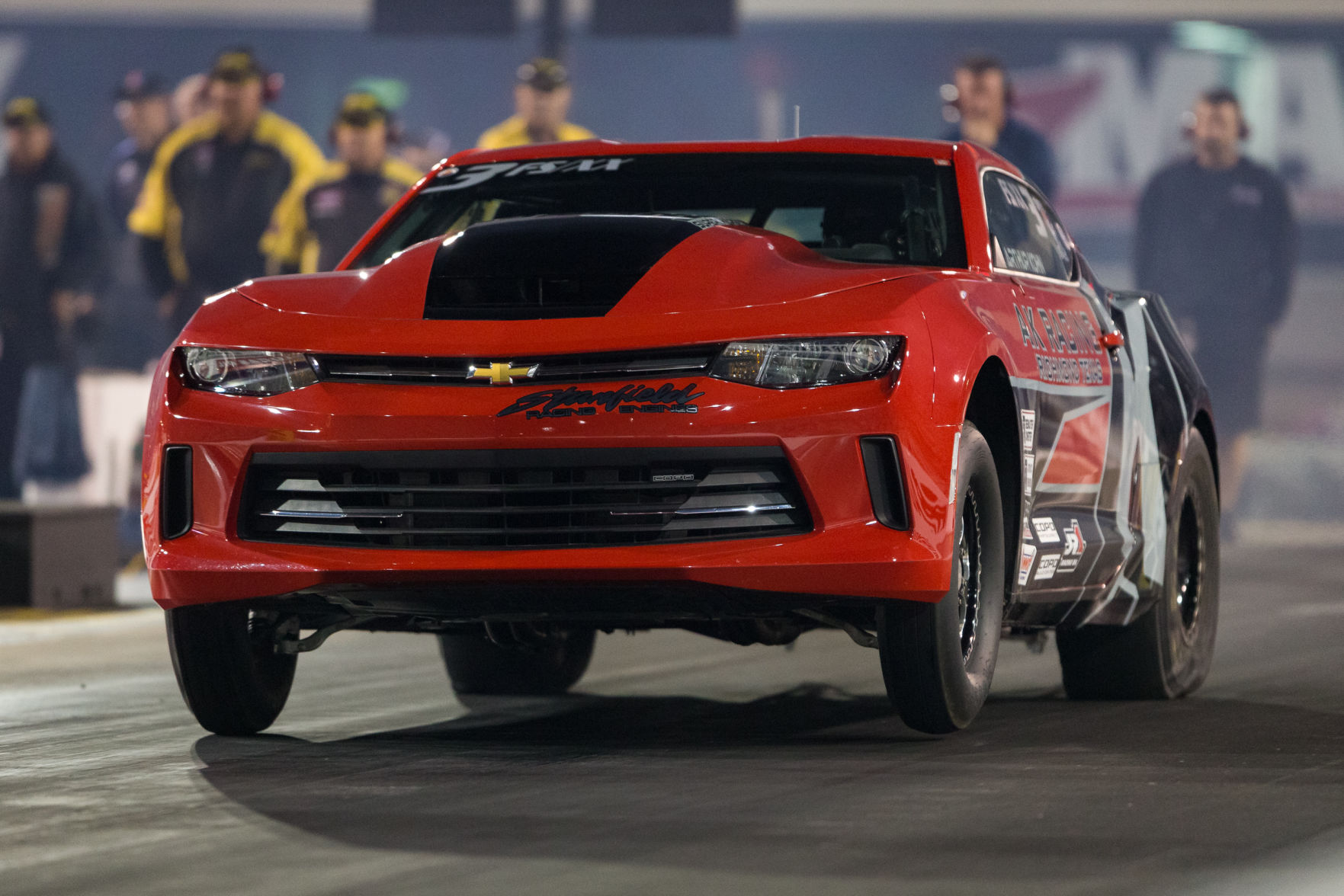 Friday action during the 2019 NGK Spark Plugs NHRA 4-Wide Nationals.